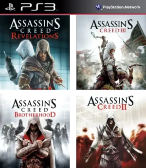 Portada o Cover de Juego Digital ps3 Assassins Cred 4x1 Pack