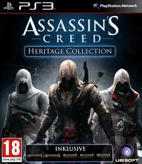 Portada o Cover de Juego Digital ps3 Assassins Creed Heritage Collection